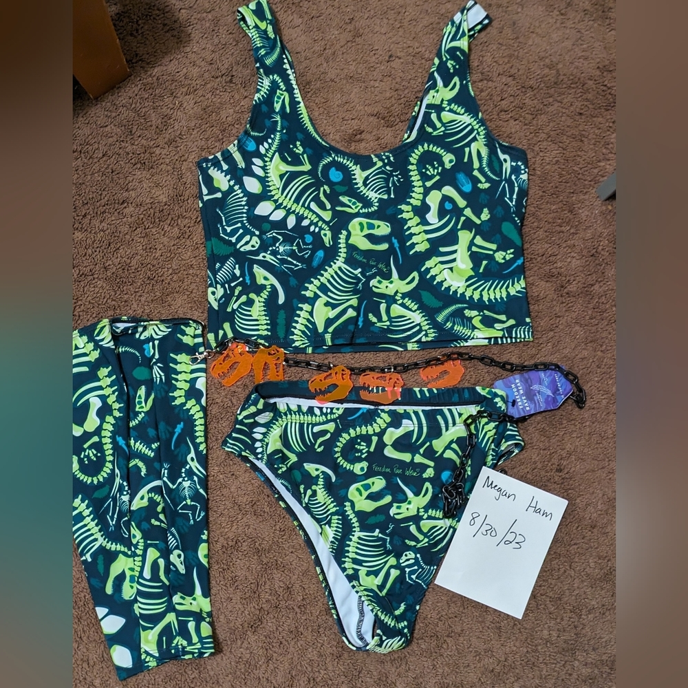 Freedom Rave wear CROP TOP ONLY